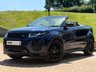 USED 2017 66 LAND ROVER RANGE ROVER EVOQUE 2.0 TD4 HSE Dynamic Convertible 2dr Diesel Auto 4WD Euro 6 (s/s) (180 ps) BLACK PACK-20 INCH ALLOYS.