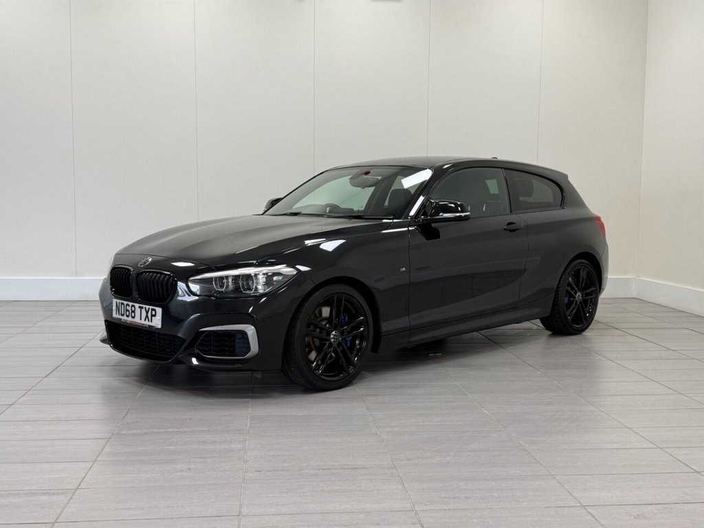 Black 2018 BMW 1 Series Hatchback Rear-wheel drive Automatic