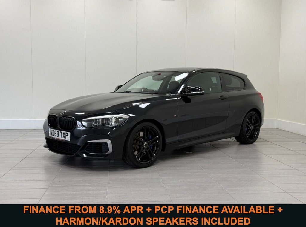 Black 2018 BMW 1 Series Hatchback Rear-wheel drive Automatic