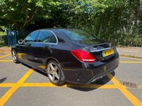 USED 2015 15 MERCEDES-BENZ C CLASS 2.0 C200 AMG Line Saloon 4dr Petrol Manual Euro 6 (s/s) (184 ps) 