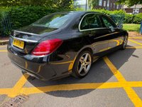 USED 2015 15 MERCEDES-BENZ C CLASS 2.0 C200 AMG Line Saloon 4dr Petrol Manual Euro 6 (s/s) (184 ps) 