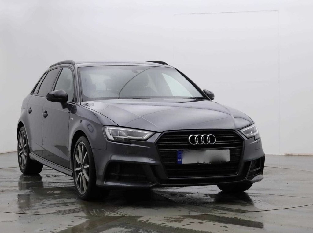 USED 2018 18 AUDI A3 1.0 TFSI Black Edition Sportback 5dr Petrol Manual Euro 6 (s/s) (116 ps) 