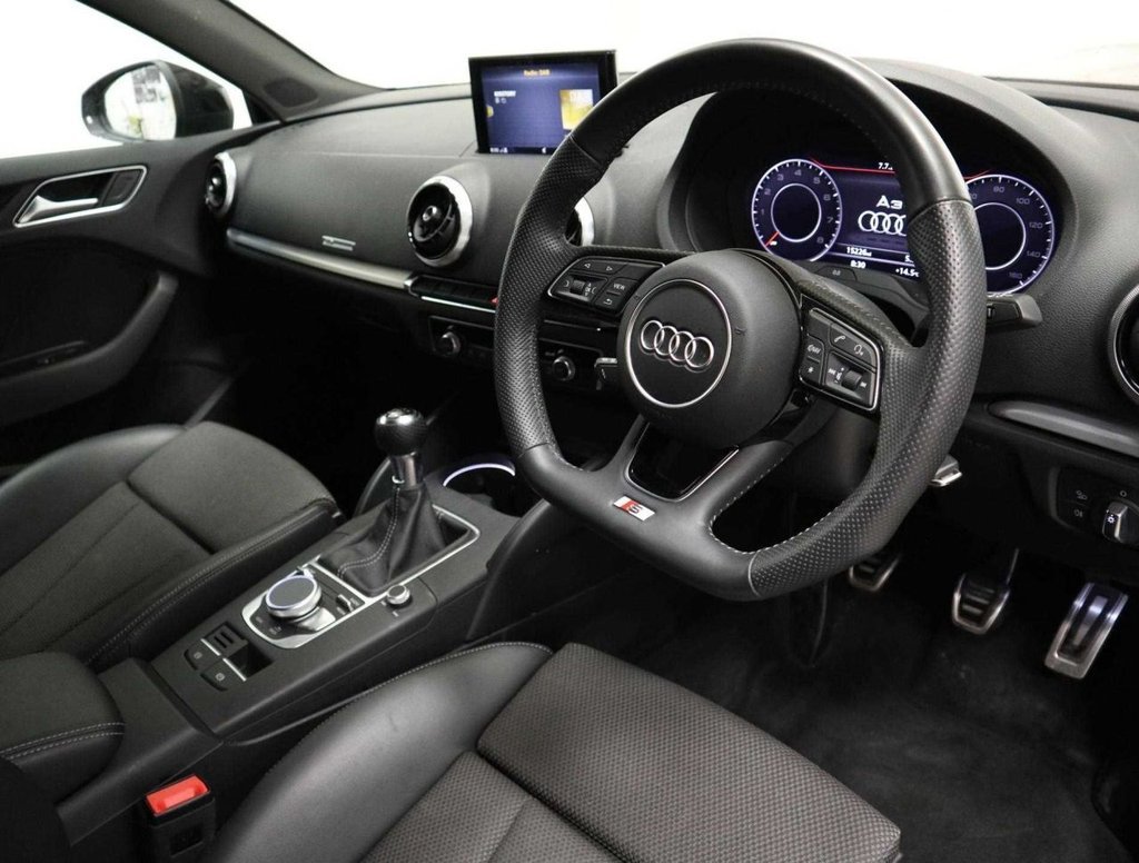 USED 2018 18 AUDI A3 1.0 TFSI Black Edition Sportback 5dr Petrol Manual Euro 6 (s/s) (116 ps) 