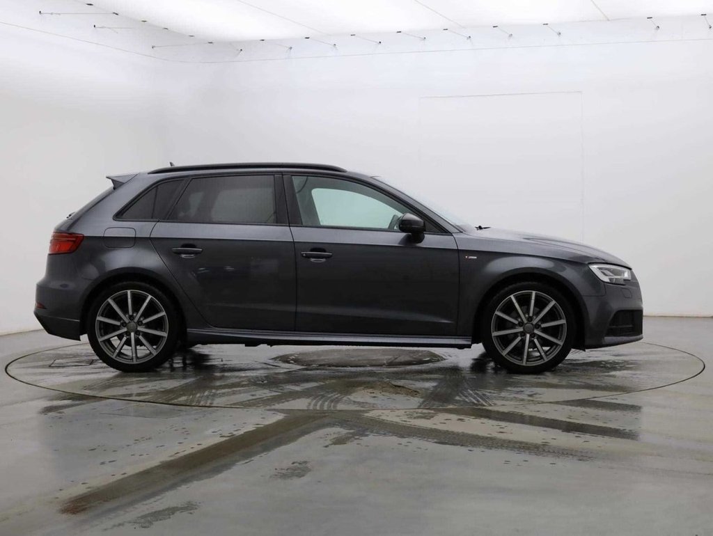 USED 2018 18 AUDI A3 1.0 TFSI Black Edition Sportback 5dr Petrol Manual Euro 6 (s/s) (116 ps) 