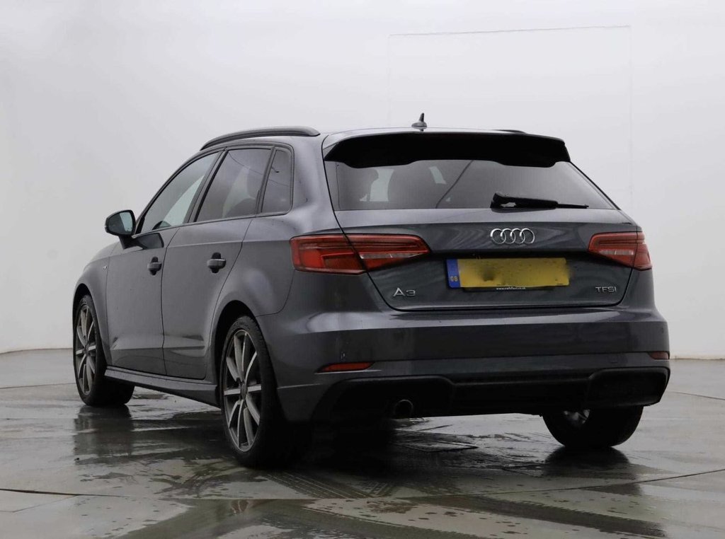USED 2018 18 AUDI A3 1.0 TFSI Black Edition Sportback 5dr Petrol Manual Euro 6 (s/s) (116 ps) 