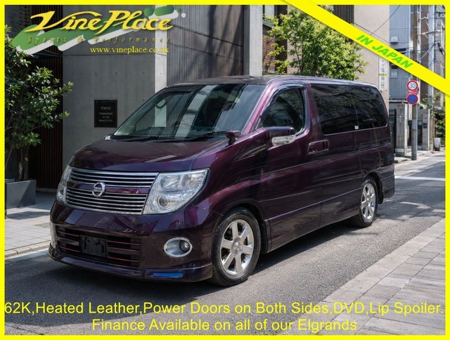 View our Nissan Elgrand 3.5 Highway Star Black Leather Edition, Auto, 8 Seats