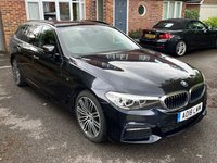 USED 2018 18 BMW 5 SERIES 2.0 520d M Sport Touring 5dr Diesel Auto xDrive Euro 6 (s/s) (190 ps) 