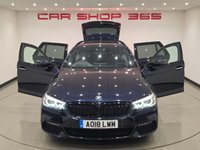 USED 2018 18 BMW 5 SERIES 2.0 520d M Sport Touring 5dr Diesel Auto xDrive Euro 6 (s/s) (190 ps) 