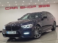 USED 2018 18 BMW 5 SERIES 2.0 520d M Sport Touring 5dr Diesel Auto xDrive Euro 6 (s/s) (190 ps) 