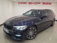 USED 2018 18 BMW 5 SERIES 2.0 520d M Sport Touring 5dr Diesel Auto xDrive Euro 6 (s/s) (190 ps) 