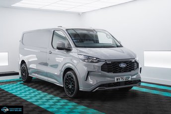 2025 FORD TRANSIT CUSTOM 2.0 320 LWB FACTORY SPORTS 170BHP AUTO - 20" ALLOYS £39995.00