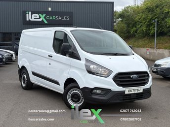 2021 FORD TRANSIT CUSTOM 2.0 300 EcoBlue Leader Panel Van 5dr Diesel Manual L1 H1 Euro 6 (s/s) (105 ps) £11250.00
