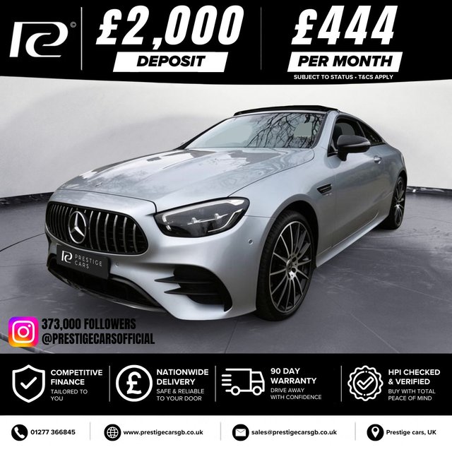 View our MERCEDES-BENZ E CLASS