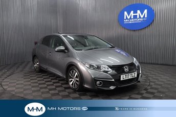 2017 HONDA CIVIC 1.6 i-DTEC SR Hatchback 5dr Diesel Manual Euro 5 (s/s) (120 ps) &pound;7995.00