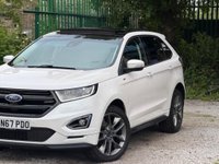 USED 2017 67 FORD EDGE 2.0 TDCi ST-Line Powershift AWD Euro 6 (s/s) 5dr #HEATED&COOL SEATS+PANROOF#