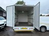 USED 2024 24 MAXUS EDELIVER 9 White 65kWh electric Luton van, 17,060 miles, Automatic, 10in Touchscreen, 16in Alloys, CarPlay/Android Auto, Rear Camera, A/C, ULEZ compliant. This 2024 MAXUS eDeliver 9 is a remarkable example, having had only one owner since new. This electric van, presented in the 65kWh Auto FWD L3 2dr derivative, offers a battery total capacity of 65 kWh, providing a maximum range of 155 miles when new. Charging is convenient, with a full charge at home using a 7kW charger taking approximately 11 hours and 34 minutes, while rapid public charging can achieve an 80% charge from empty in just 48 minutes. The vehicle comes with a 3 month warranty for a