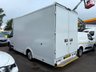 USED 2024 24 MAXUS EDELIVER 9 White 65kWh electric Luton van, 17,060 miles, Automatic, 10in Touchscreen, 16in Alloys, CarPlay/Android Auto, Rear Camera, A/C, ULEZ compliant. This 2024 MAXUS eDeliver 9 is a remarkable example, having had only one owner since new. This electric van, presented in the 65kWh Auto FWD L3 2dr derivative, offers a battery total capacity of 65 kWh, providing a maximum range of 155 miles when new. Charging is convenient, with a full charge at home using a 7kW charger taking approximately 11 hours and 34 minutes, while rapid public charging can achieve an 80% charge from empty in just 48 minutes. The vehicle comes with a 3 month warranty for a