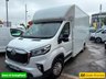 USED 2024 24 MAXUS EDELIVER 9 White 65kWh electric Luton van, 17,060 miles, Automatic, 10in Touchscreen, 16in Alloys, CarPlay/Android Auto, Rear Camera, A/C, ULEZ compliant. This 2024 MAXUS eDeliver 9 is a remarkable example, having had only one owner since new. This electric van, presented in the 65kWh Auto FWD L3 2dr derivative, offers a battery total capacity of 65 kWh, providing a maximum range of 155 miles when new. Charging is convenient, with a full charge at home using a 7kW charger taking approximately 11 hours and 34 minutes, while rapid public charging can achieve an 80% charge from empty in just 48 minutes. The vehicle comes with a 3 month warranty for a