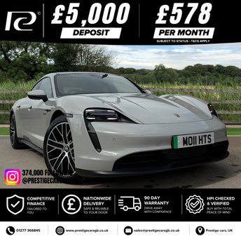 2021 PORSCHE TAYCAN Performance 79.2kWh 4S Saloon 4dr Electric Auto 4WD (530 ps) &pound;39990.00