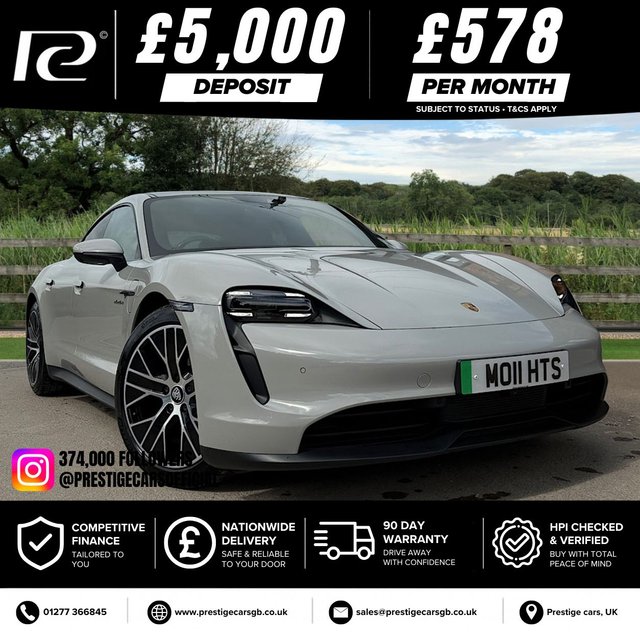 View our PORSCHE TAYCAN