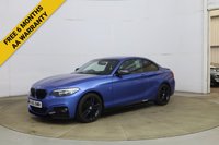 USED 2015 65 BMW 2 SERIES 2.0 218d M Sport Coupe 2dr Diesel Manual Euro 6 (s/s) (150 ps) High Spec with leather heated seats