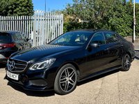 USED 2015 65 MERCEDES-BENZ E CLASS 2.1 E220 BlueTEC AMG Night Edition (Premium Plus) Saloon 4dr Diesel G-Tronic+ Euro 6 (s/s) (177 ps) 