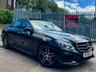 USED 2015 65 MERCEDES-BENZ E CLASS 2.1 E220 BlueTEC AMG Night Edition (Premium Plus) Saloon 4dr Diesel G-Tronic+ Euro 6 (s/s) (177 ps) 