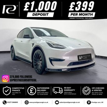 2024 TESLA MODEL Y SUV 5dr Electric Auto RWD (346 ps) &pound;23990.00