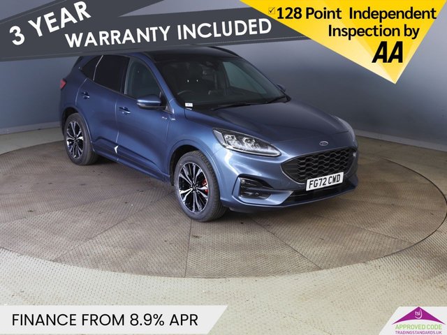 View our Ford Kuga 2.5 Duratec 14.4kWh ST-Line X Edition SUV 5dr Petrol Plug-in Hybrid CVT Euro 6 (s/s) (225 ps)