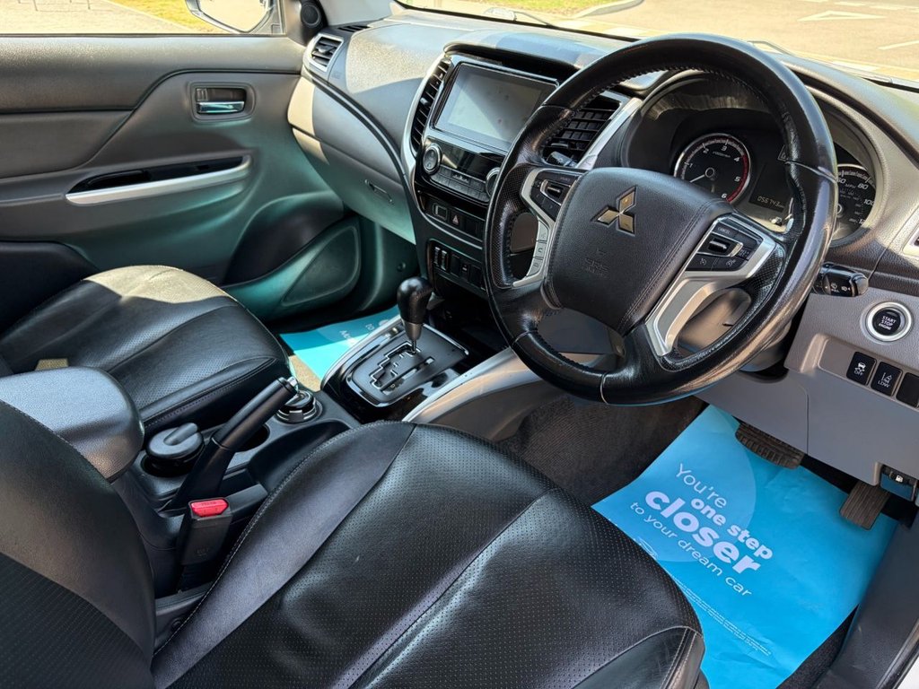 USED 2019 19 MITSUBISHI L200 CHALLENGER 2.4DI-D AUTO EU6 4x4 D/CAB PICK UP *A/C*LEATHER*ALLOYS*REV/CAMERA*HEAT PACK*E/PACK* AUTO-EU6-CAMERA-LEATHER-ALLOYS