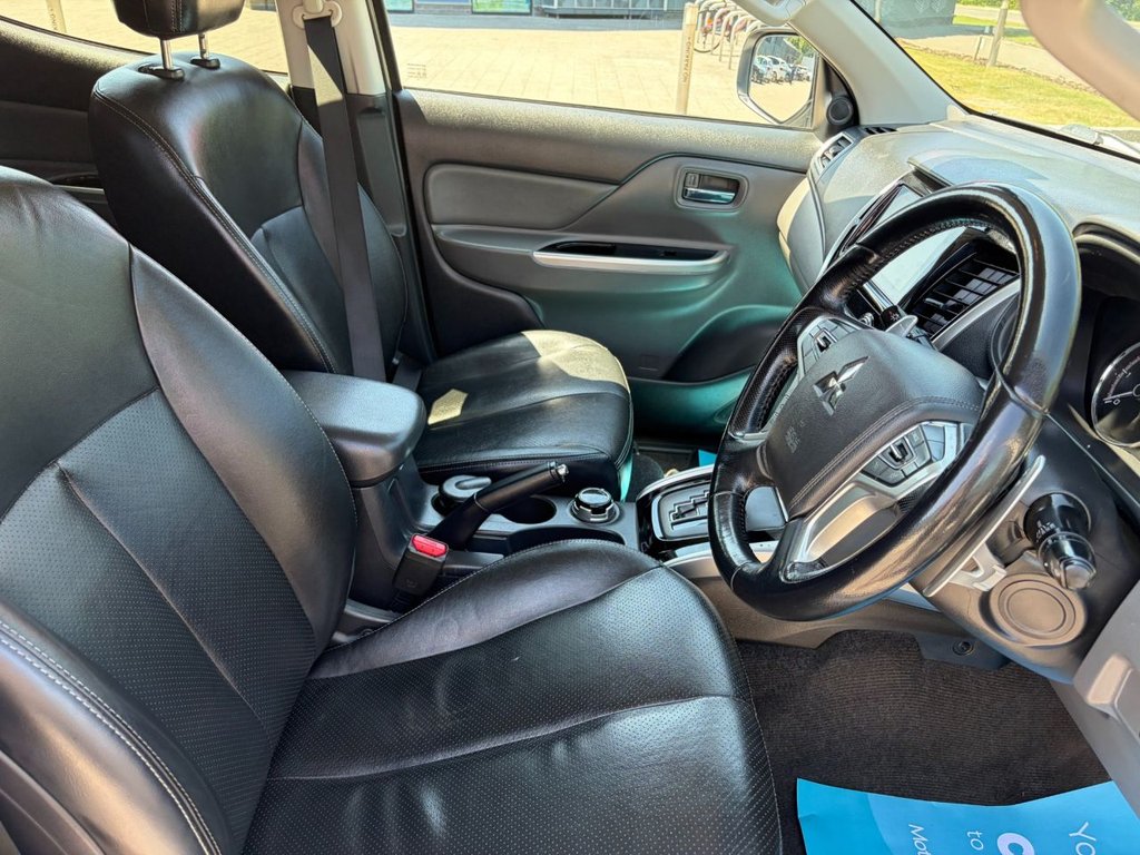 USED 2019 19 MITSUBISHI L200 CHALLENGER 2.4DI-D AUTO EU6 4x4 D/CAB PICK UP *A/C*LEATHER*ALLOYS*REV/CAMERA*HEAT PACK*E/PACK* AUTO-EU6-CAMERA-LEATHER-ALLOYS