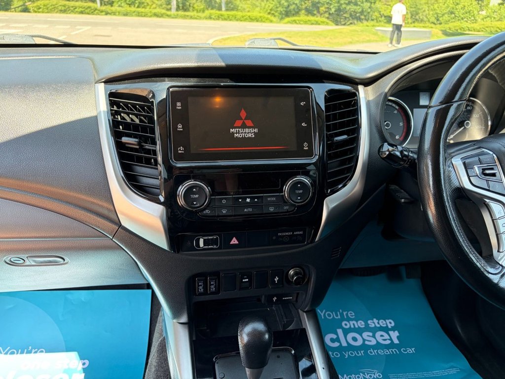 USED 2019 19 MITSUBISHI L200 CHALLENGER 2.4DI-D AUTO EU6 4x4 D/CAB PICK UP *A/C*LEATHER*ALLOYS*REV/CAMERA*HEAT PACK*E/PACK* AUTO-EU6-CAMERA-LEATHER-ALLOYS