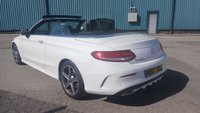 USED 2017 67 MERCEDES-BENZ C CLASS 2.1 C250d AMG Line (Premium Plus) Cabriolet 2dr Diesel G-Tronic+ Euro 6 (s/s) (204 ps) REVERSE CAMERA | HEATED SEATS