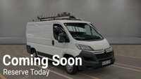 USED 2020 69 CITROEN RELAY 2.2 BlueHDi 33 X L1 H1 NO VAT VAN Euro 6 (s/s) (120 ps) 12 MONTHS PART AND LABOUR RAC WARRANTY+RAC BREAKDOWN COVER