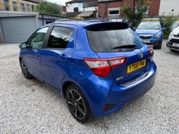 USED 2018 68 TOYOTA YARIS 1.5 VVT-i Design Hatchback 5dr Petrol Manual Euro 6 (111 ps) 
