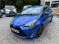 USED 2018 68 TOYOTA YARIS 1.5 VVT-i Design Hatchback 5dr Petrol Manual Euro 6 (111 ps) 
