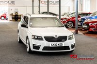 USED 2016 16 SKODA OCTAVIA 2.0 TDI vRS Estate 5dr Diesel DSG Euro 6 (s/s) (SNav) (184 ps) 58 MPG | FULL SVC HISTORY