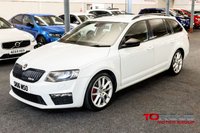 USED 2016 16 SKODA OCTAVIA 2.0 TDI vRS Estate 5dr Diesel DSG Euro 6 (s/s) (SNav) (184 ps) 58 MPG | FULL SVC HISTORY