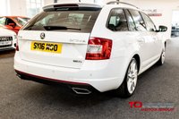 USED 2016 16 SKODA OCTAVIA 2.0 TDI vRS Estate 5dr Diesel DSG Euro 6 (s/s) (SNav) (184 ps) 58 MPG | FULL SVC HISTORY