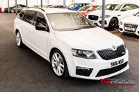 USED 2016 16 SKODA OCTAVIA 2.0 TDI vRS Estate 5dr Diesel DSG Euro 6 (s/s) (SNav) (184 ps) 58 MPG | FULL SVC HISTORY