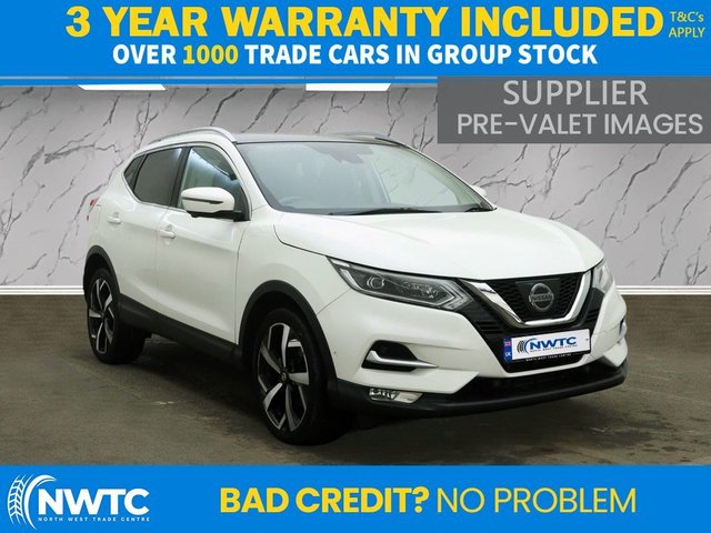 View our Nissan Qashqai *AUTO!* 1.2 DIG-T Tekna SUV 5dr Petrol XTRON Euro 6 (s/s) (115 ps) EXTENSIVE S/H! 2 FORMER OWNERS! 