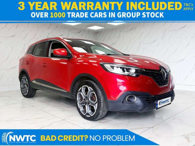View our Renault Kadjar 1.2 TCe Dynamique S Nav SUV 5dr Petrol Manual Euro 6 (s/s) (130 ps) 2 FORMER OWNERS! 
