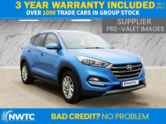 View our Hyundai Tucson 1.6 GDi Blue Drive SE SUV 5dr Petrol Manual Euro 6 (s/s) (132 ps) F/S/H X9!! 