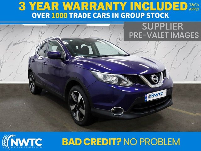 View our Nissan Qashqai 1.2 DIG-T N-Connecta SUV 5dr Petrol Manual 2WD Euro 6 (s/s) (115 ps)