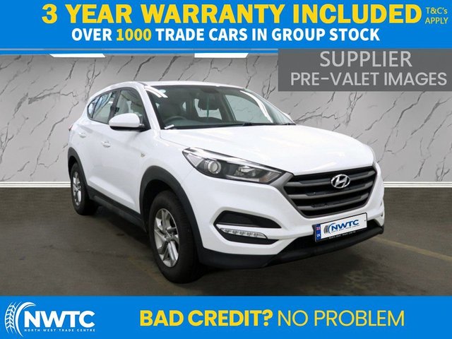 View our Hyundai Tucson 1.6 GDi Blue Drive S SUV 5dr Petrol Manual Euro 6 (s/s) (132 ps) 2 FORMER OWNERS! 