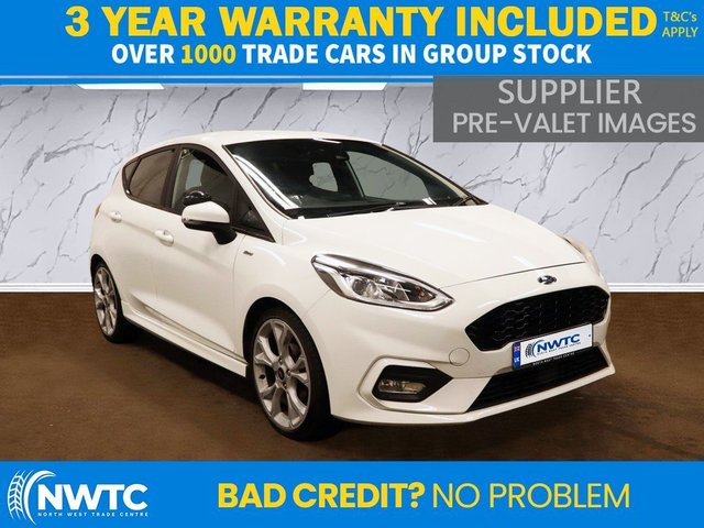 View our Ford Fiesta 1.0T EcoBoost MHEV ST-Line X Edition Hatchback 5dr Petrol Manual Euro 6 (s/s) (125 ps) 1 FORMER OWNER! 
