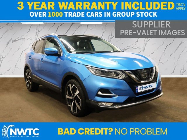 View our Nissan Qashqai 1.2 DIG-T Tekna SUV 5dr Petrol Manual Euro 6 (s/s) (115 ps) FULL NISSAN S/H! 1 OWNER!