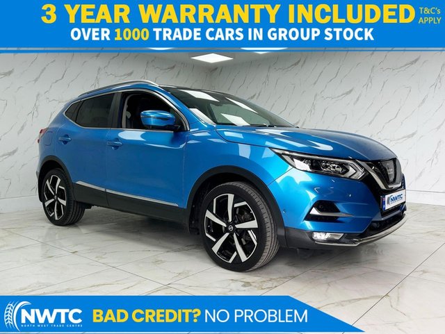 View our Nissan Qashqai 1.2 DIG-T Tekna SUV 5dr Petrol Manual Euro 6 (s/s) (115 ps) FULL NISSAN S/H! 1 OWNER!