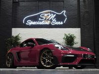 USED 2023 23 PORSCHE 718 CAYMAN 4.0 GT4 RS Coupe 2dr Petrol PDK Euro 6 (s/s) (500 ps) RUBY STAR NEO / WEISSACH PACK