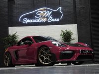 USED 2023 23 PORSCHE 718 CAYMAN 4.0 GT4 RS Coupe 2dr Petrol PDK Euro 6 (s/s) (500 ps) RUBY STAR NEO / WEISSACH PACK